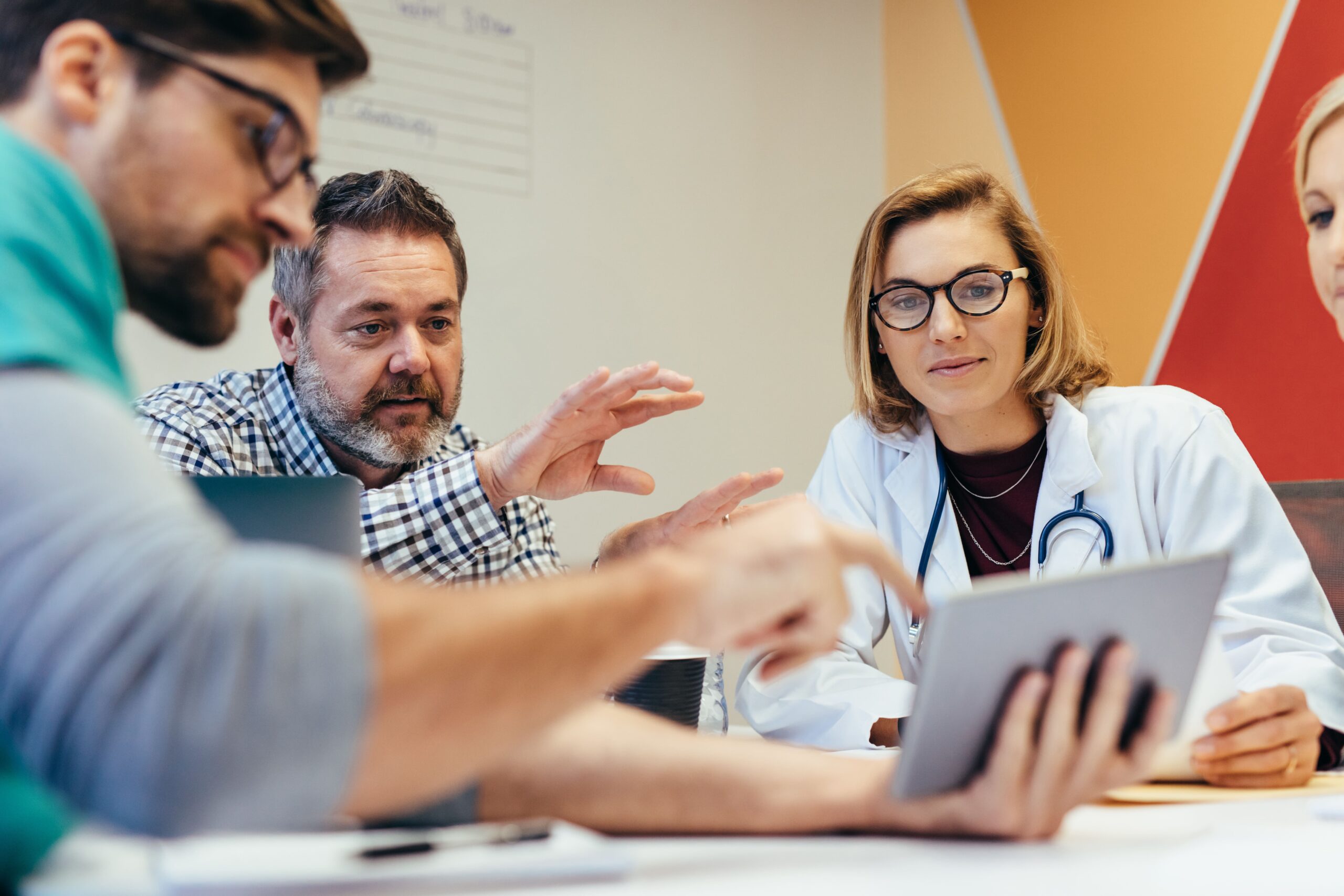 équipe de professionnels de santé